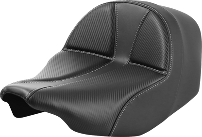 Saddlemen Dominator Carbon Fiber Gel Solo Seat for 2023-2026 Harley Touring FLTR