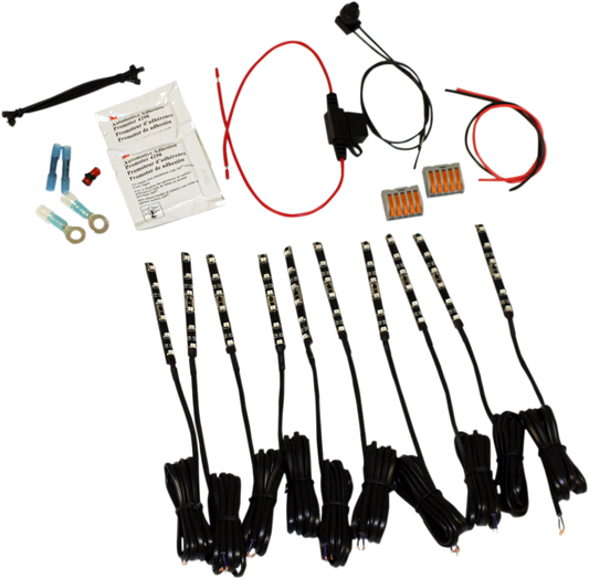Custom Dynamics Magicflex Motorcycle Purple LED Accent Light Kit Suzuki Harley