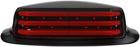 Custom Dynamics Black Smoke Lens Rear Fender Tip Light 2009-2019 Harley Touring