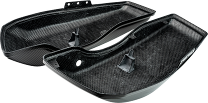 Slyfox Gloss Carbon Fiber Saddlebag Lids for 2023-2025 Harley Road Street Glide