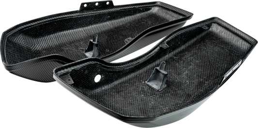 Slyfox Gloss Carbon Fiber Saddlebag Lids for 2023-2025 Harley Road Street Glide