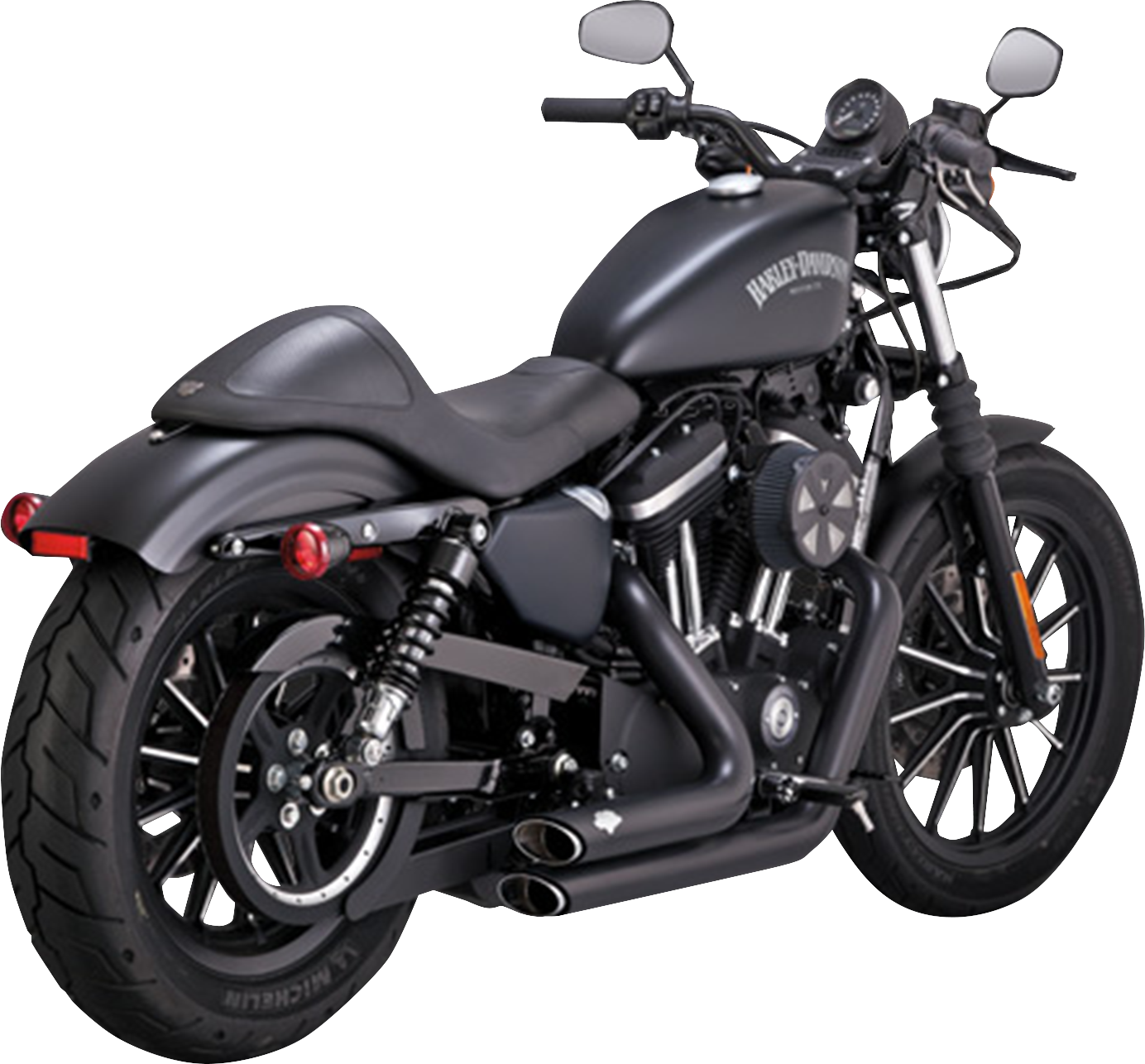 Vance & Hines Shortshots Staggered Exhaust System 2014-22 Harley Sportster 47329