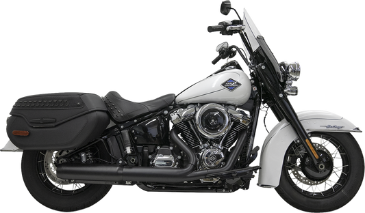 Bassani 4" Black Slip On Muffler fits 2025 Harley Softail FLHC FXBB FXLRST