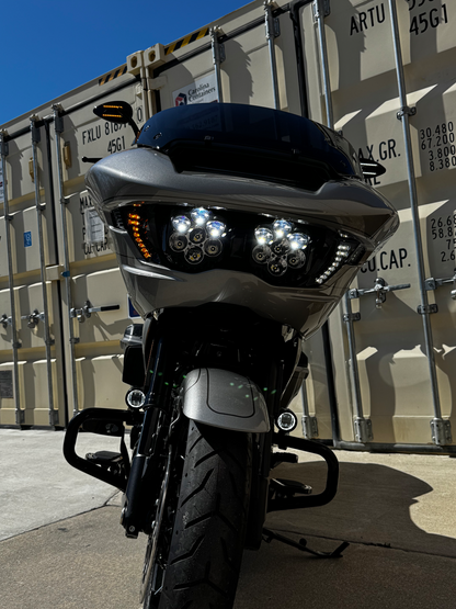 Custom Dynamics Shark Demon Front Turn Signal Vents 2023-2025 Harley Road Glide