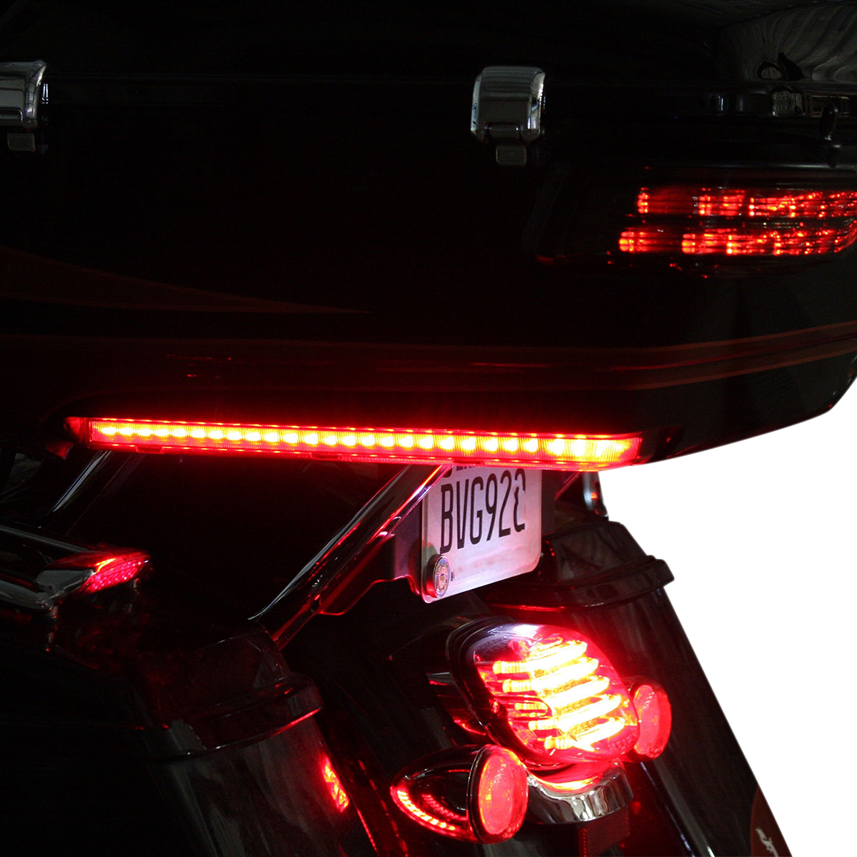 Custom Dynamics ProBEAM Smoke LED Tour Pak Arm Lights 2006-2013 Harley Touring