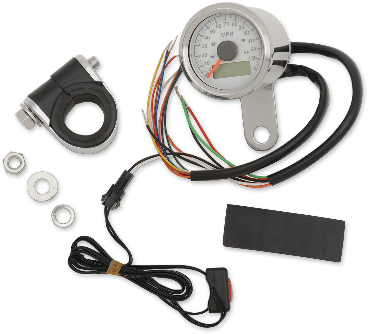 Drag Specialties 1-7/8" Programmable Speedometer 1986-2003 Harley Sportster XLH