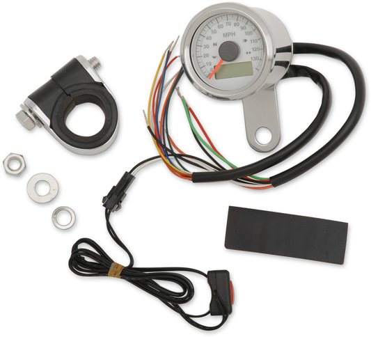 Drag Specialties 1-7/8" Programmable Speedometer 1986-2003 Harley Sportster XLH