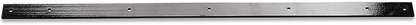 Moose Utility Black 50" ATV UTV Polyethlene Snow Plow Blade 5/8" Wear Bar