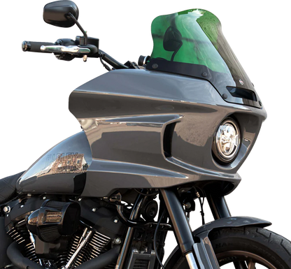 Klock Werks Kolor Flare 8" Green Windshield 2022-2024 Harley Softail Low Rider