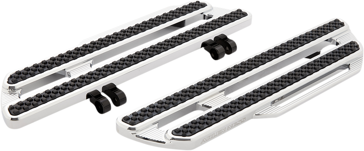 Arlen Ness Method Chrome Driver Floorboards 1999-2024 Harley Softail Touring