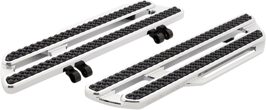 Arlen Ness Method Chrome Driver Floorboards 1999-2024 Harley Softail Touring