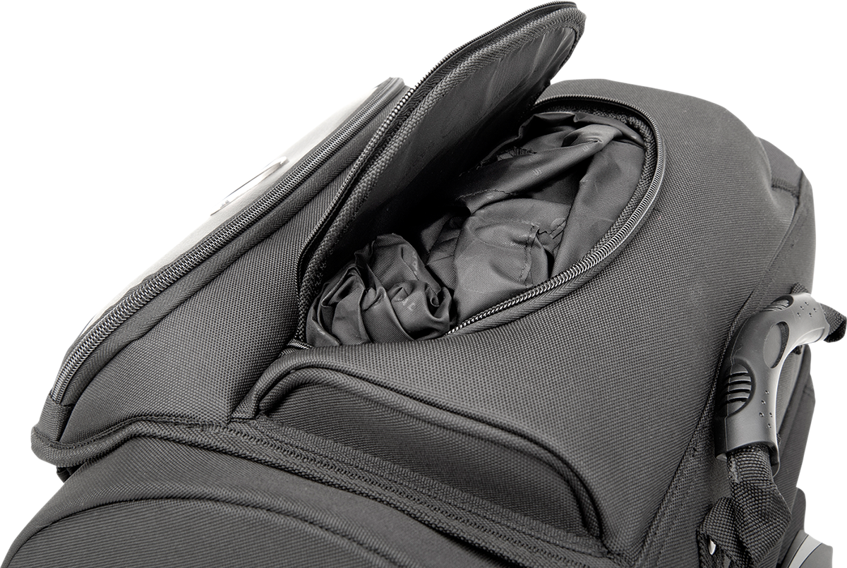 Saddlemen Universal Textile BR4200 Weather-Resistant Rear Sissy Bar Roll Bag