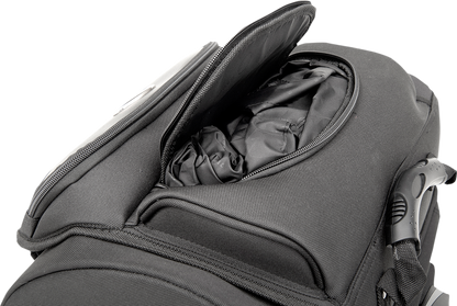 Saddlemen Universal Textile BR4200 Weather-Resistant Rear Sissy Bar Roll Bag