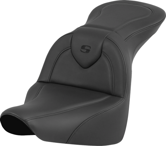 Saddlemen Roadsofa Stitched Gel Seat fits 2018-2025 Harley Softail FXBR FLFB
