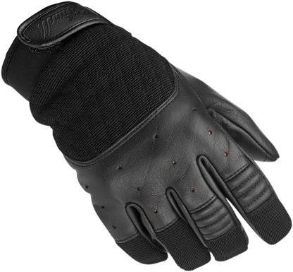 Biltwell Mens Black Bantam XL Motorcycle Riding Street Racing Riding Gloves