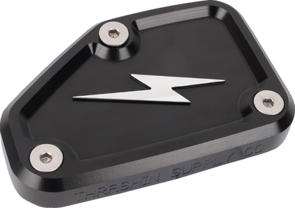 Thrashin Black Front Brake Master Cylinder Cover for 2024 Street Road Glide