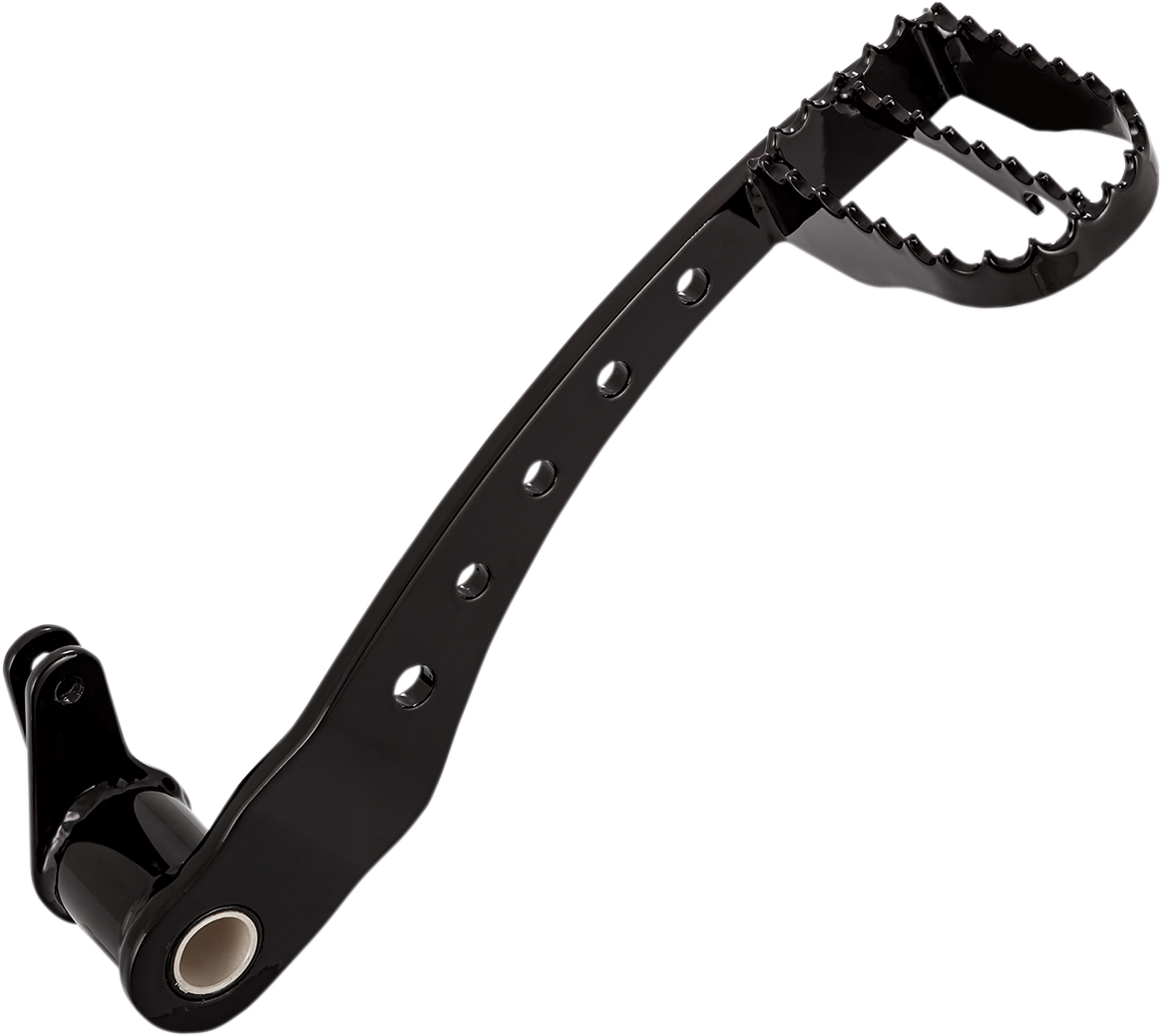 Burly Brand Black MX Style Rear Brake Lever fits 2014-2026 Harley Touring FLTR