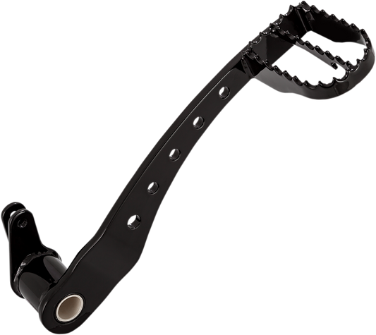 Burly Brand Black MX Style Rear Brake Lever fits 2014-2026 Harley Touring FLTR