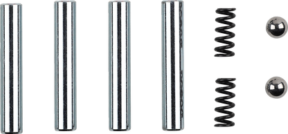 Drag Specialties Black Passenger Floorboard Mounts for 2018-2023 Harley Softail