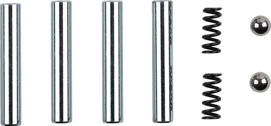 Drag Specialties Black Passenger Floorboard Mounts for 2018-2023 Harley Softail