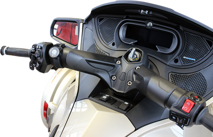 Klock Werks Black iOmount Nomad XL Magnetic Handlebar Device Mount