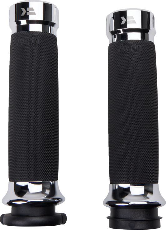 Khrome Werks Klassic Contour TBW Handlebar Grips for 2008-2025 Harley Touring