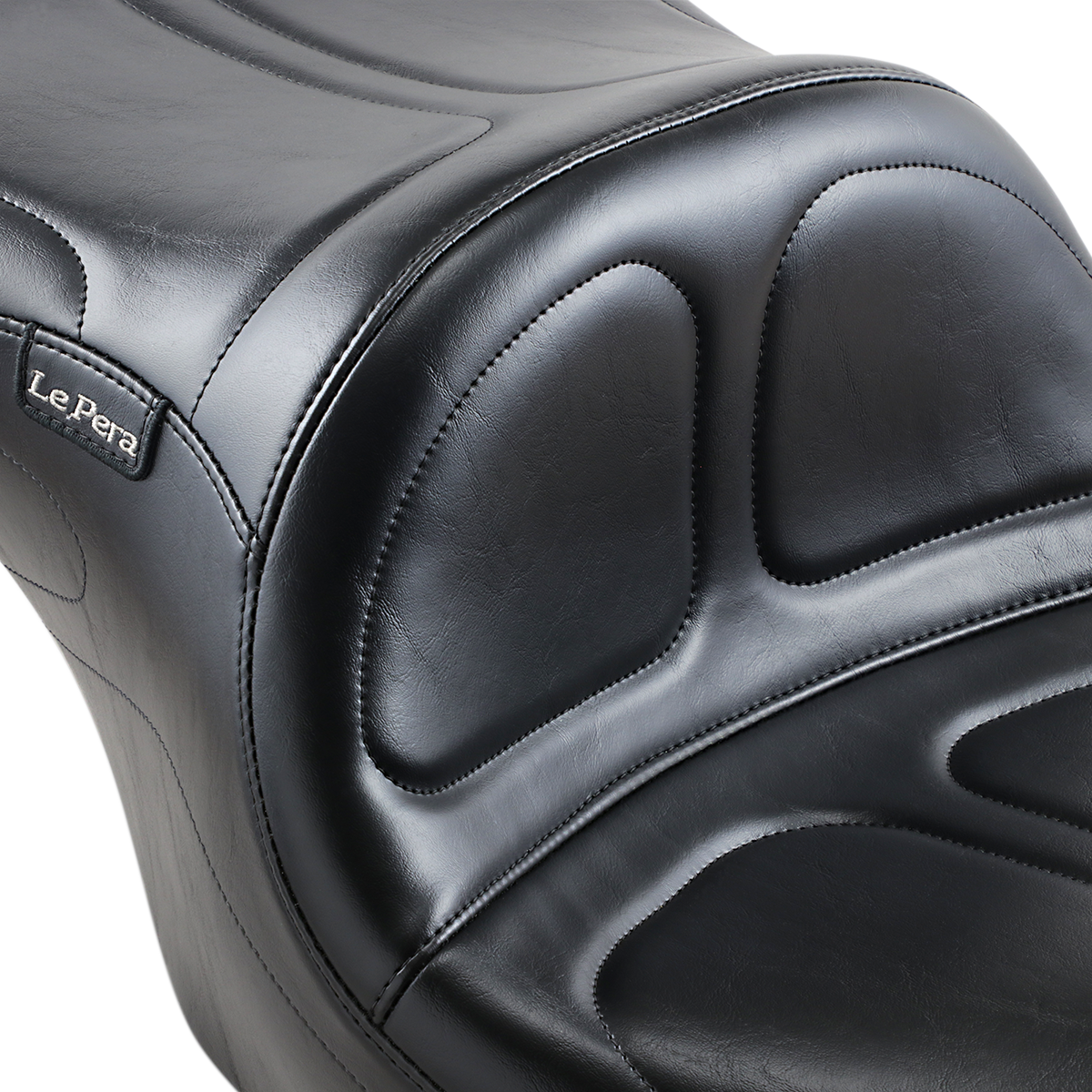 Le Pera Maverick Stitched Seat for 2002-2007 Harley Electra Road Glide FLHT FLTR