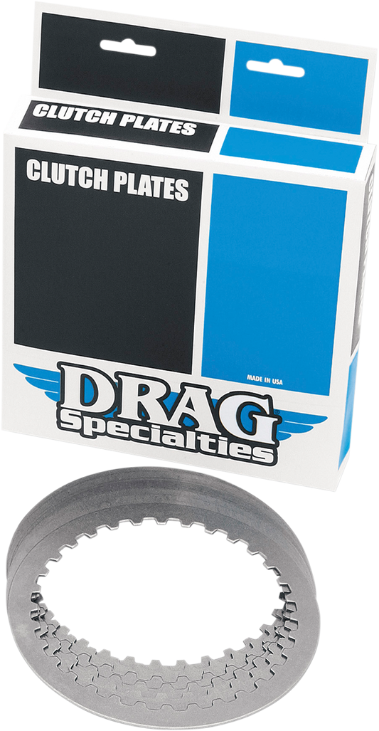 Drag Specialties Steel Clutch Drive Plates fits 1998-2017 Harley Softail Touring