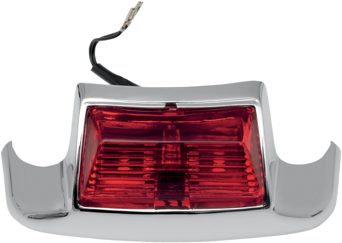 Drag Specialties Rear Red Lens Fender Tip Light 2004-2017 Harley Softail FLSTC