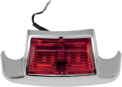 Drag Specialties Rear Red Lens Fender Tip Light 2004-2017 Harley Softail FLSTC