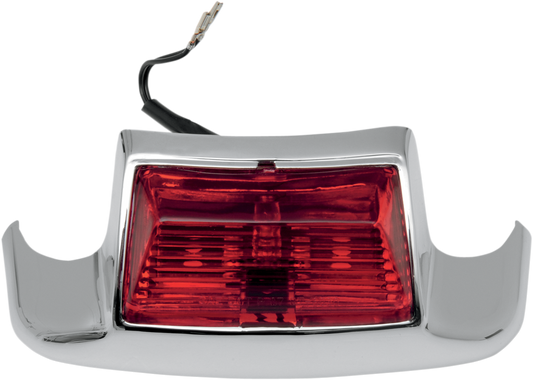 Drag Specialties Rear Red Lens Fender Tip Light 2004-2017 Harley Softail FLSTC