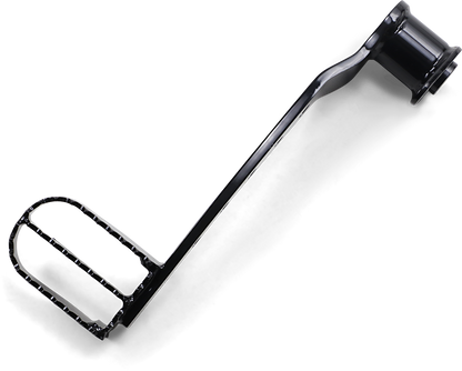 Burly Brand Black MX Style Rear Brake Lever for 1997-2017 Harley Touring Softail