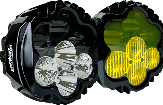 Custom Dynamics Shark Demon LED Headlight Fog Lamp Kit 2015-24 Harley Road Glide