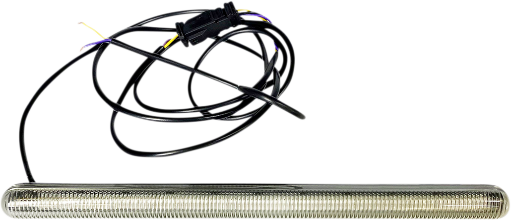 Custom Dynamics 7" Smoke Lens Universal Motorcycle Light Bar Harley Davidson
