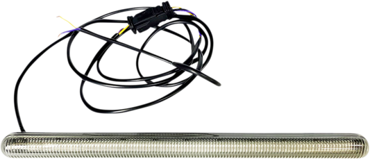 Custom Dynamics 7" Smoke Lens Universal Motorcycle Light Bar Harley Davidson