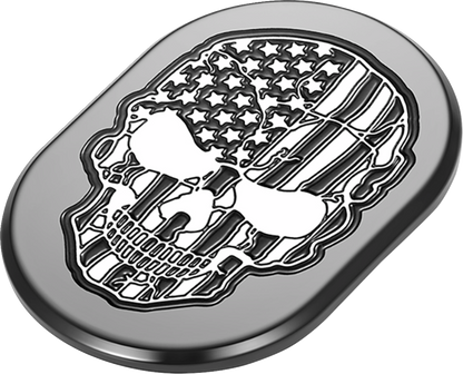 Figurati American Flag Skull Right Antenna Insert 2009-2023 Harley Touring