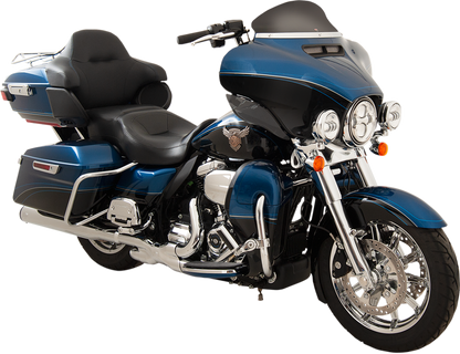 Klock Werks Flare Black 5" Fairing Windshield fits 2014-23 Harley Touring Models