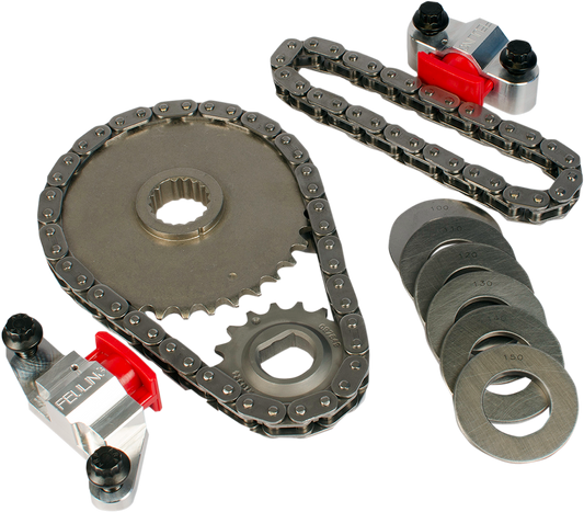 Feuling Hydraulic Chain Conversion Kit 2002-2006 Harley Dyna Touring Softail