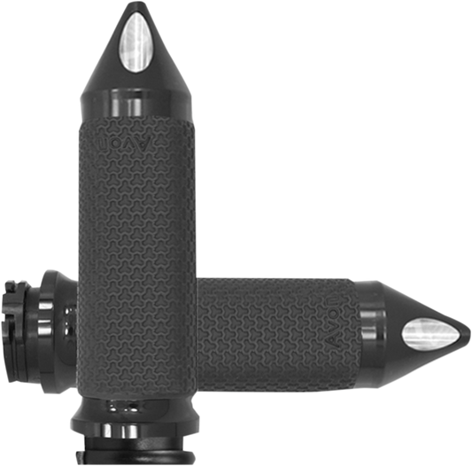 Avon Memory Foam Spike 1-5/8" Handlebar Grips 1980-2022 Harley Sportster Touring