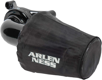 Arlen Ness Black Monster Sucker w/ Cover Air Filter Cleaner Rain Sock for Harley
