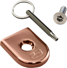 Saddlemen ATAB Rose Gold Motorcycle Security Seat Screw Kit for Harley Davidson