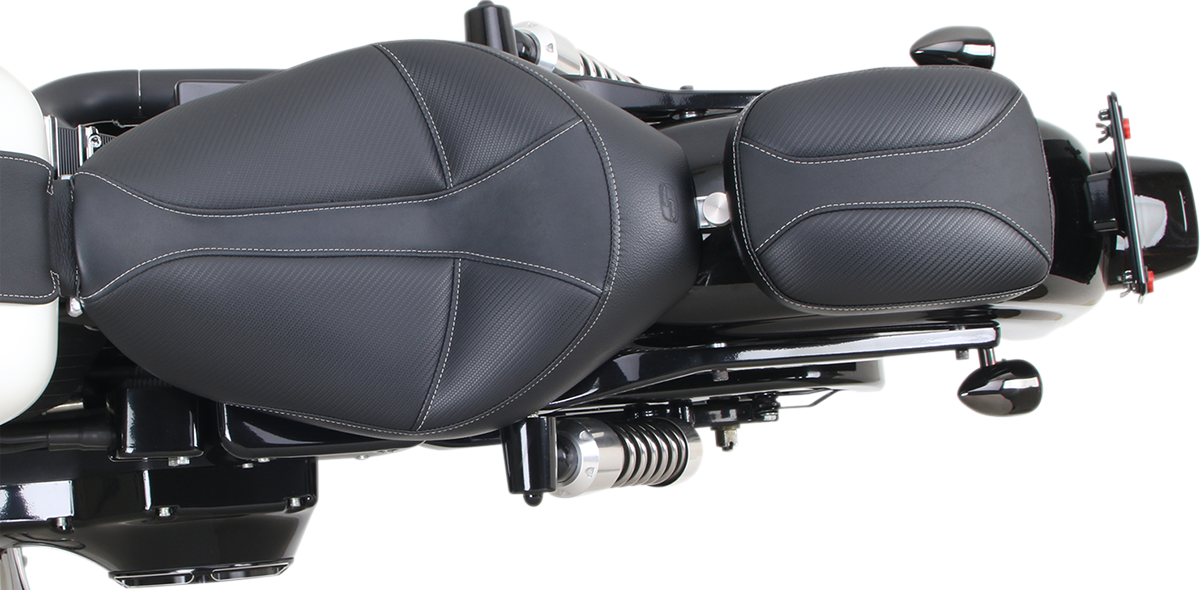 Saddlemen Dominator 7" Detachable Rear Passenger Pillion Pad Seat for Harley
