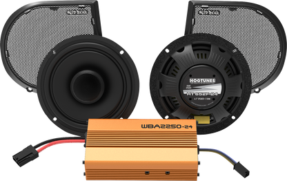 Wild Boar 500W Front Amplifier & Speaker Kit for 2024-2026 Harley Street Glide
