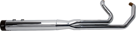 S&S Sidewinder Chrome 2-1 Exhaust System fits 2007-2016 Harley Touring FLHT FLTR