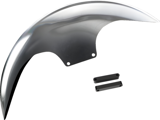 Paul Yaffe Steel Cafe 19" Wheel Front Fender 23-24 Harley CVO Street Road Glide