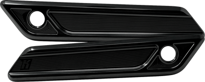 Kodlin Gloss Black Slant Saddlebag Latch Covers fits 2023-2025 Harley Touring