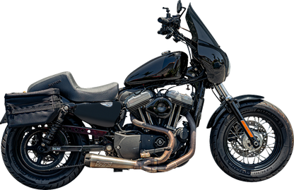 Slyfox Drifter Carbon Fiber Seat fits 2004-22 Harley Sportster Forty-Eight Iron