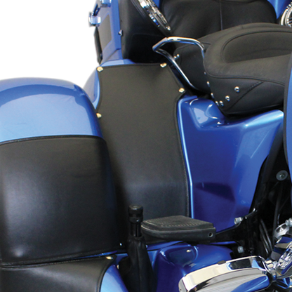 Motor Trike Black Vinyl Inner Fender Bras 2009-2024 Harley Tri Glide FLHTCUTG