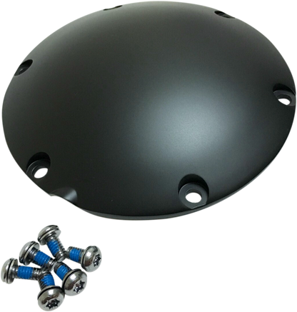 Drag Specialties Black 6 Hole Derby Cover 2004-2022 Harley Davidson Sportster