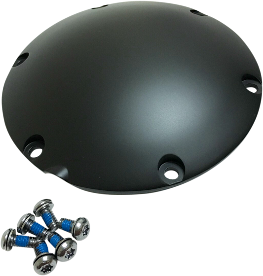 Drag Specialties Black 6 Hole Derby Cover 2004-2022 Harley Davidson Sportster